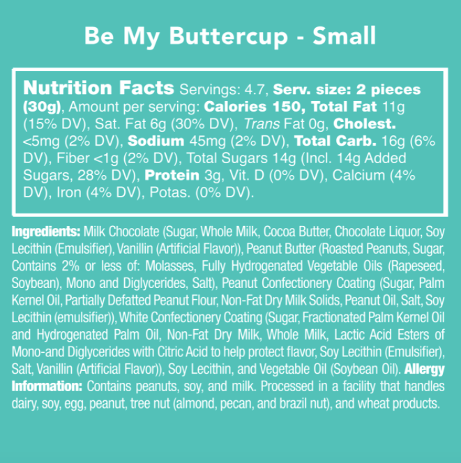 Be My Buttercup Candies
