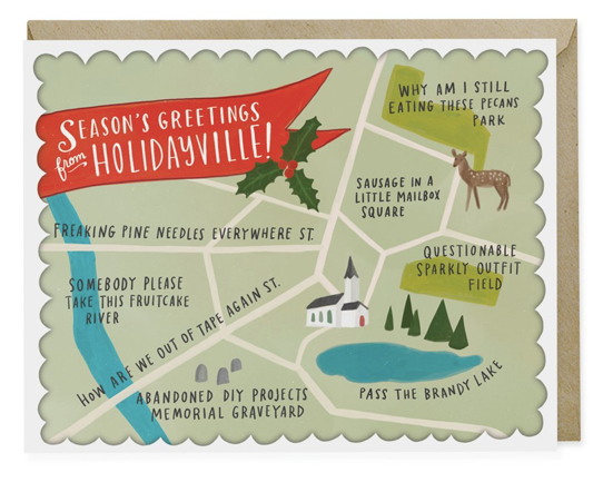Holidayville Holiday Card