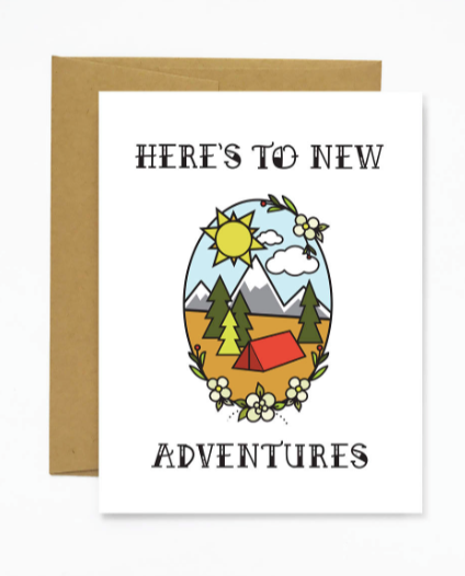 New Adventures Card