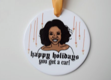 Oprah Holiday Ornament