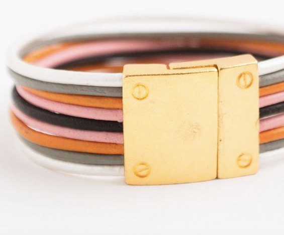 Modern Leather Cuff (7")