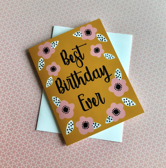 Best Birthday Ever Card