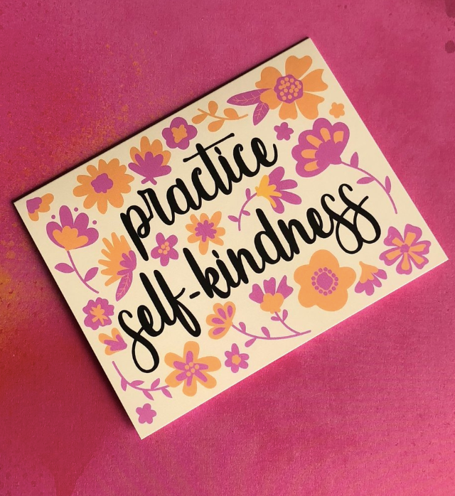 Practice Self-Kindness Card