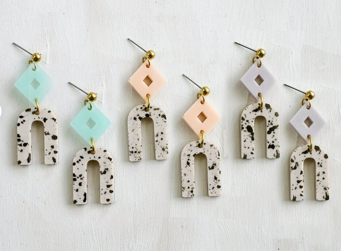 Splatter Earrings