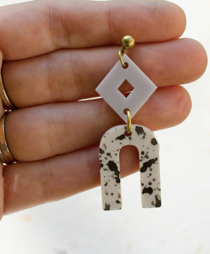 Splatter Earrings