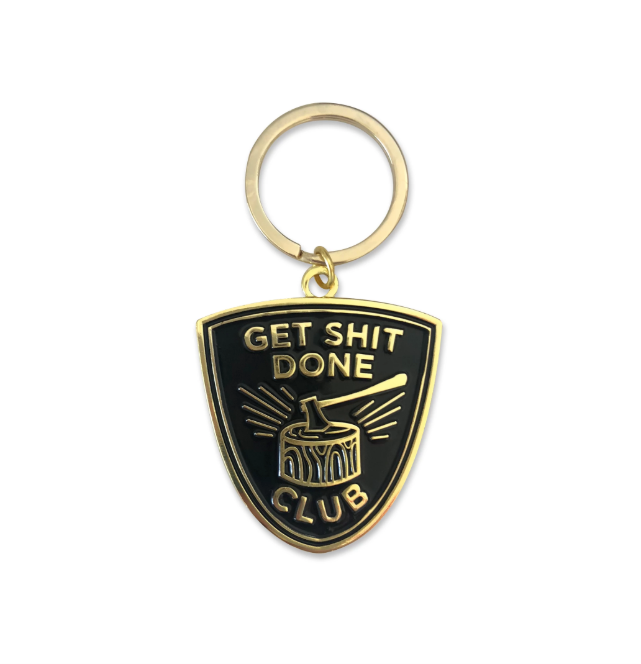 Get Shit Done Keychain