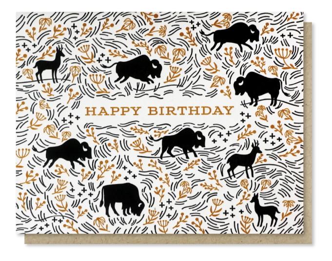 Prairie Birthday Card