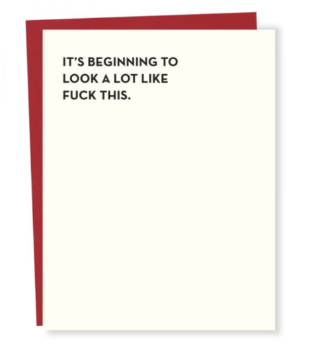 Fuck This Holiday Card