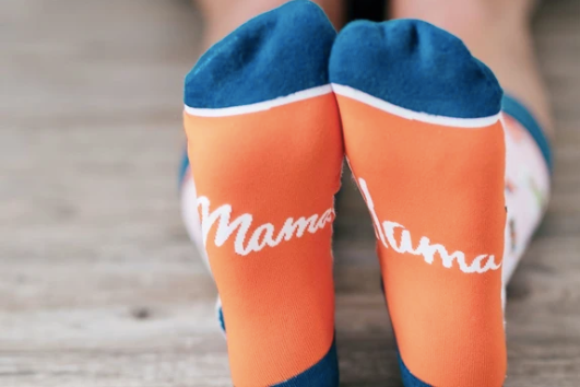 Mama Llama Crew Socks