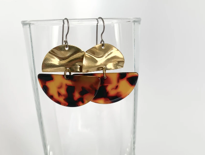 Semicircle Tortoise Dangle