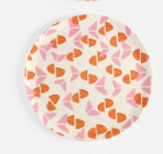 Patterned Melamine Plate