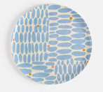 Patterned Melamine Plate