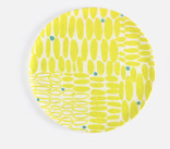 Patterned Melamine Plate