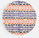 Patterned Melamine Plate