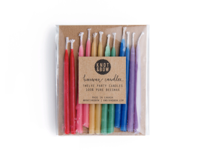 Beeswax Birthday Candles
