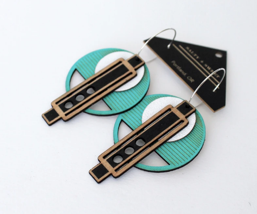 Wright Architectural Earrings