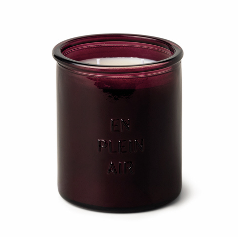 En Plein Air 10 oz Embossed Glass Candle
