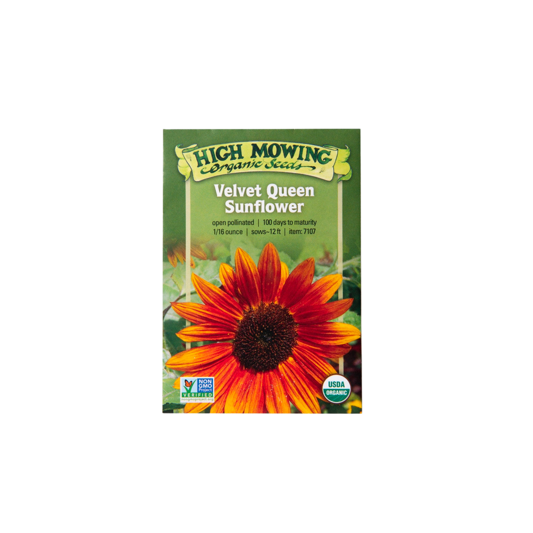 Velvet Queen Sunflower: 1/16 OZ