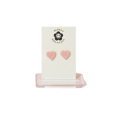 Heart Stud Earrings
