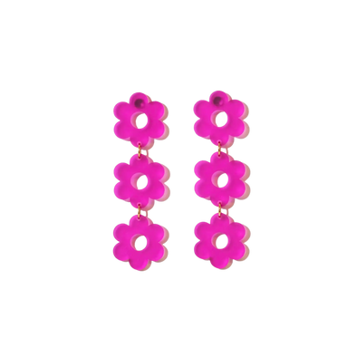 Daisy Chain Retro Earrings