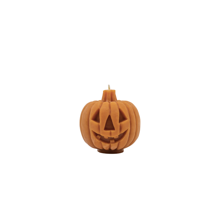 Beeswax Two-Faced Jack-O-Lantern