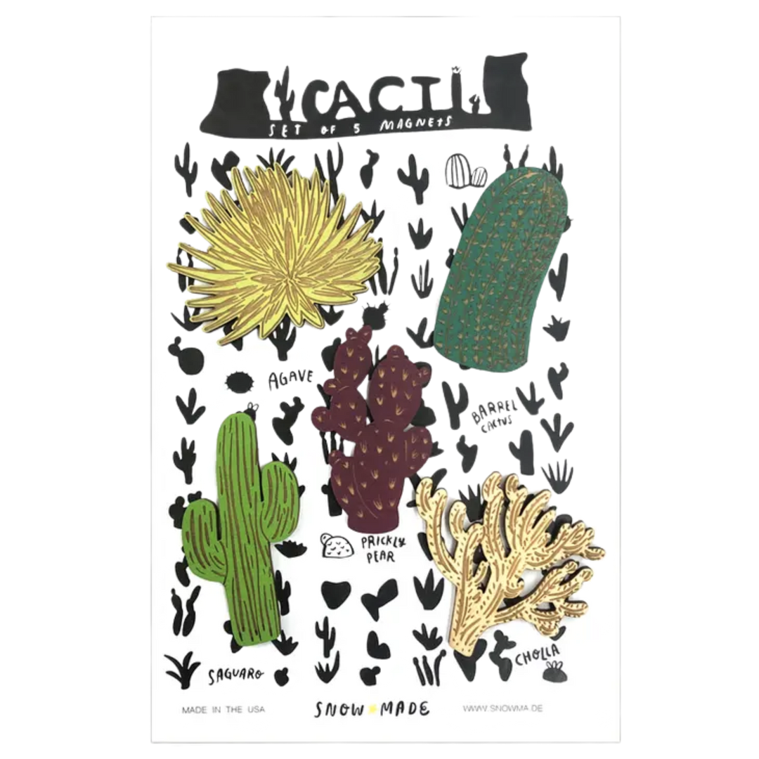 Cacti Magnets - Set of 5
