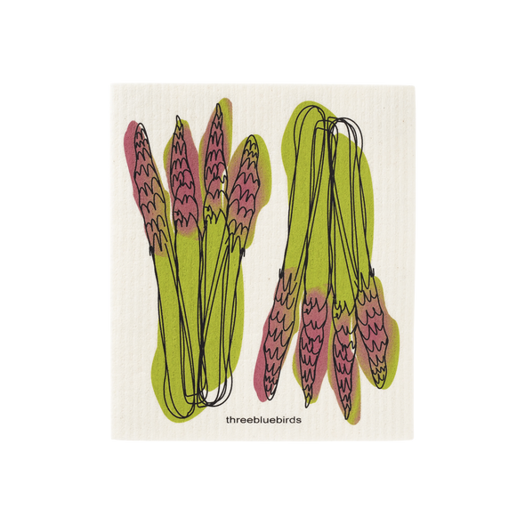 Asparagus Swedish Dishcloth