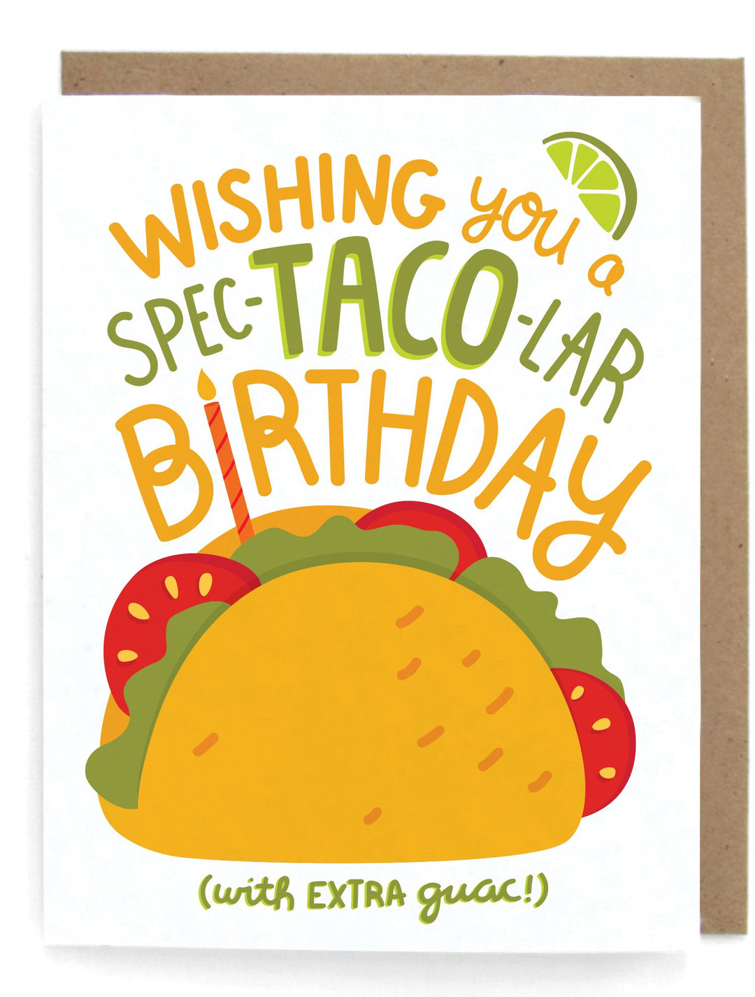Taco Birthday Card