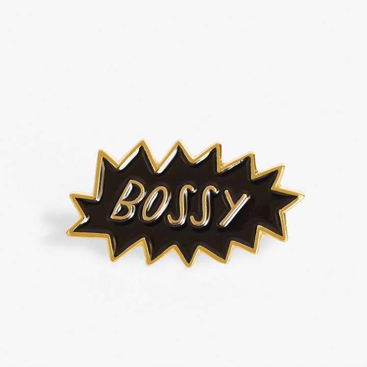 Bossy Pin and Postcard