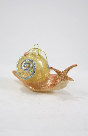 Curiosity Snail Ornament