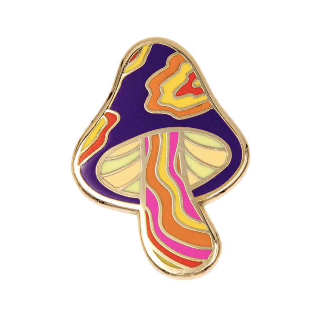 Magic Mushroom Enamel Pin