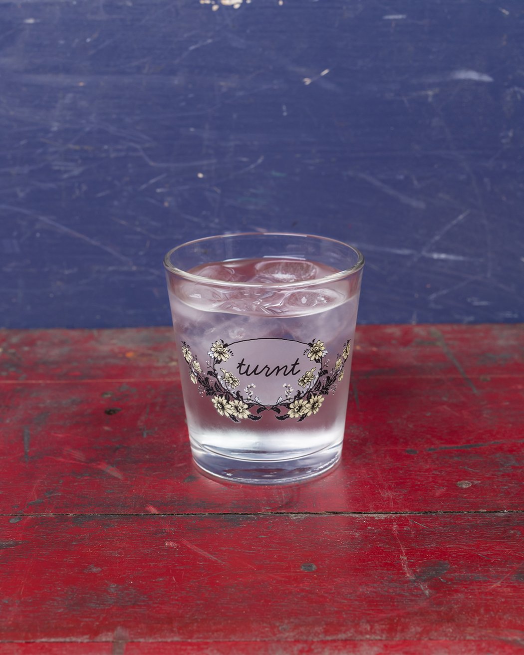 Turnt Double Old Fashioned Drinking Glass