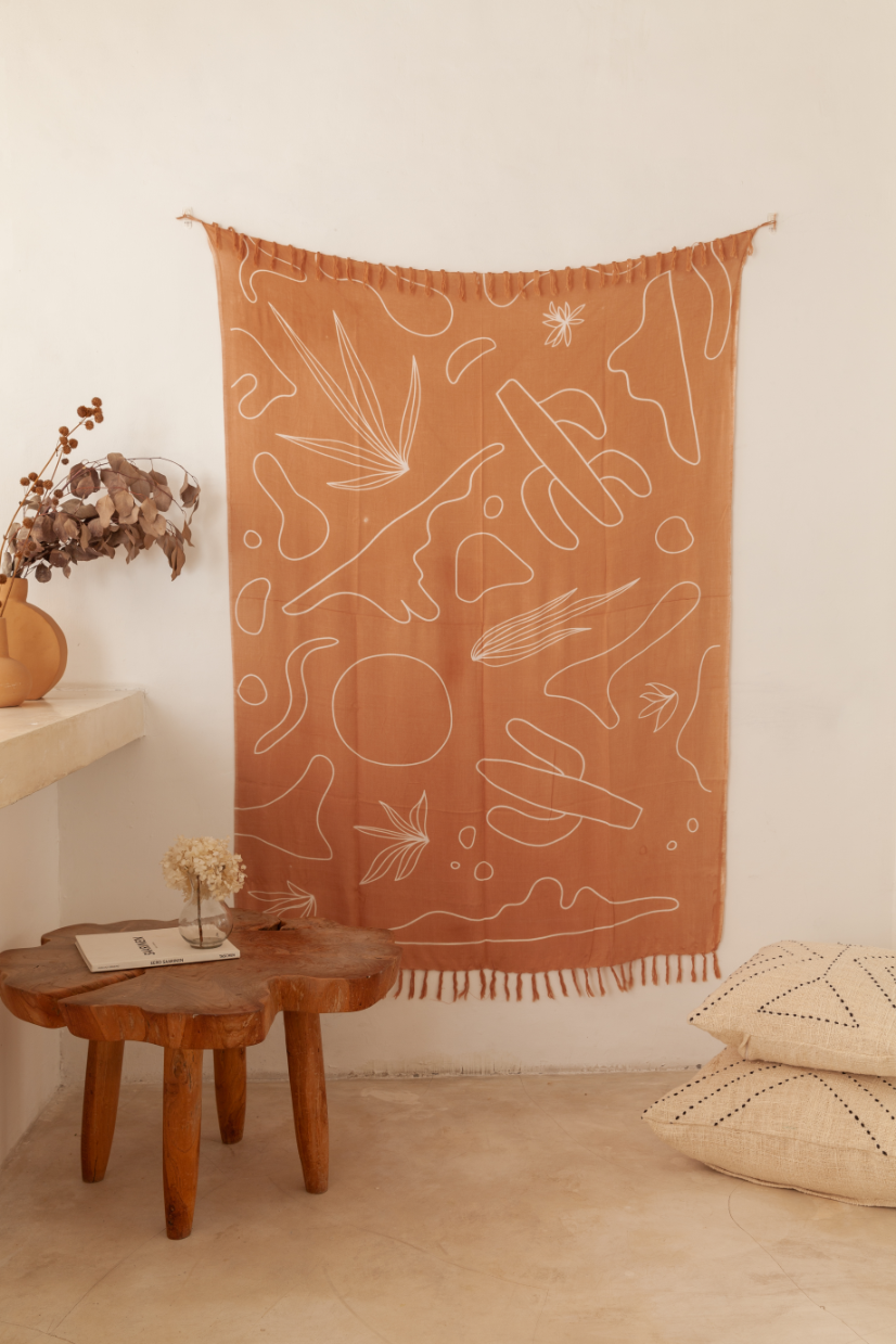 Desert Tapestry in Terracotta