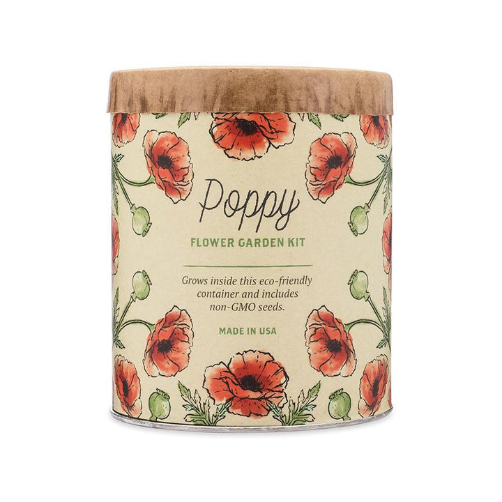 WAXED PLANTER - POPPY GROW KIT