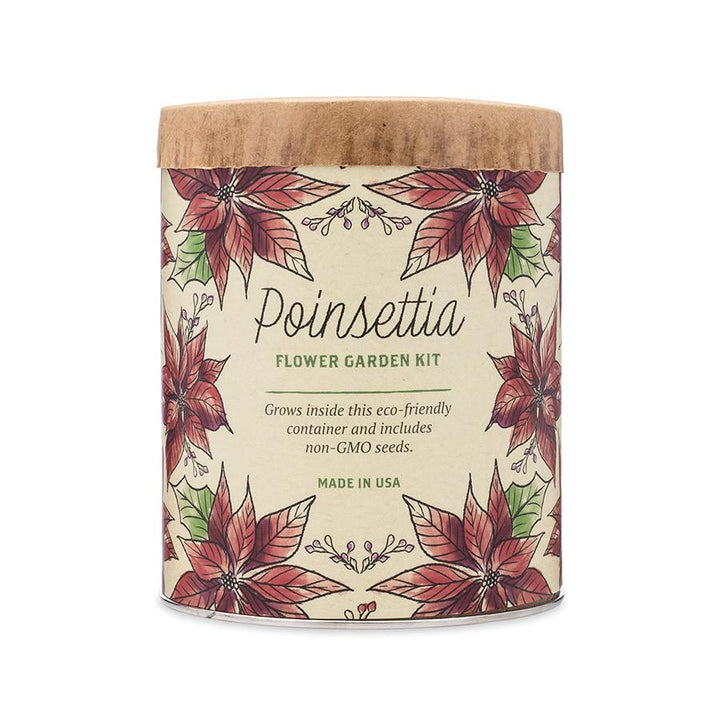 poinsettia plant seeds Poinsettia Grow Kit – Golden Hour Gift Co