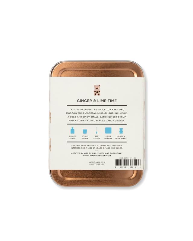 Moscow Mule Bears Carry-on Cocktail Kit