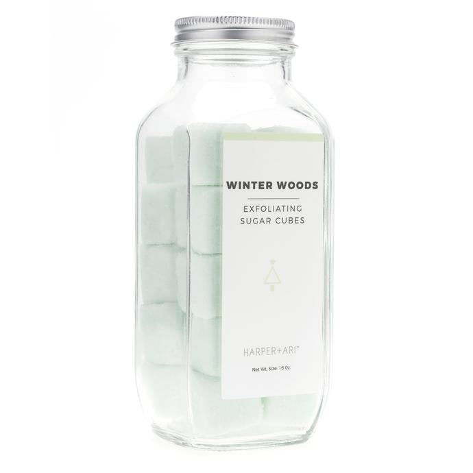 Exfoliating Sugar Cubes - Winter Woods
