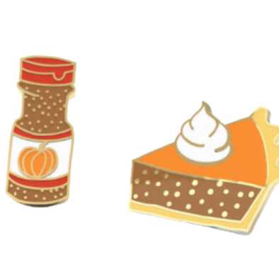 Pumpkin Spice Post Earrings