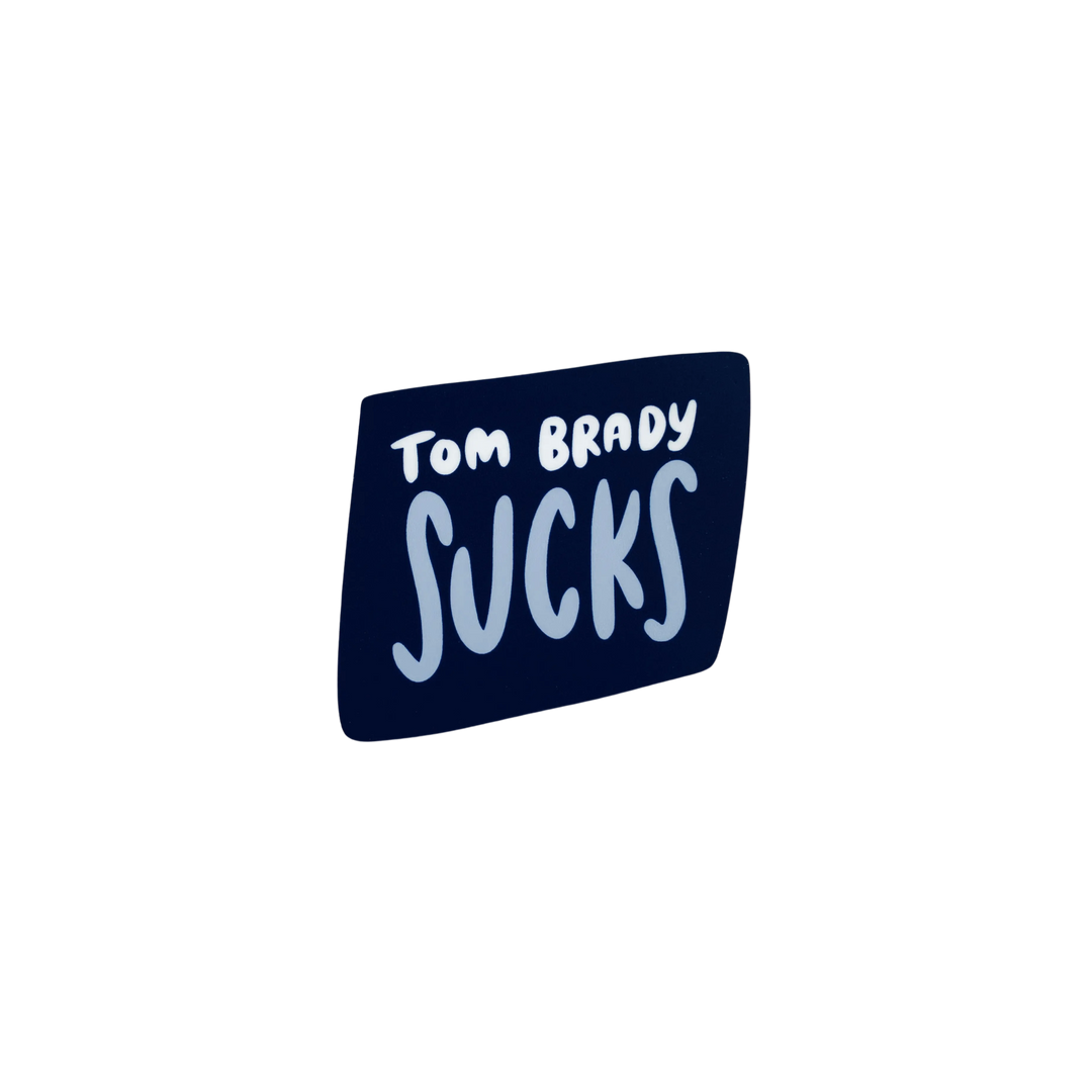 Tom Brady Sucks Sticker
