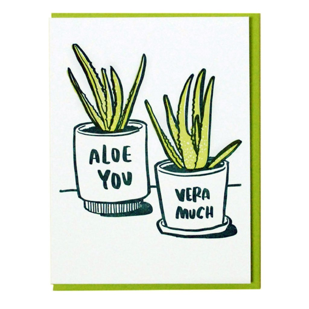 Aloe You Greeting Card
