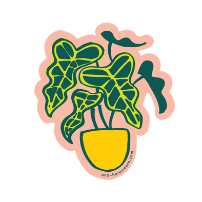 Alocasia Sticker