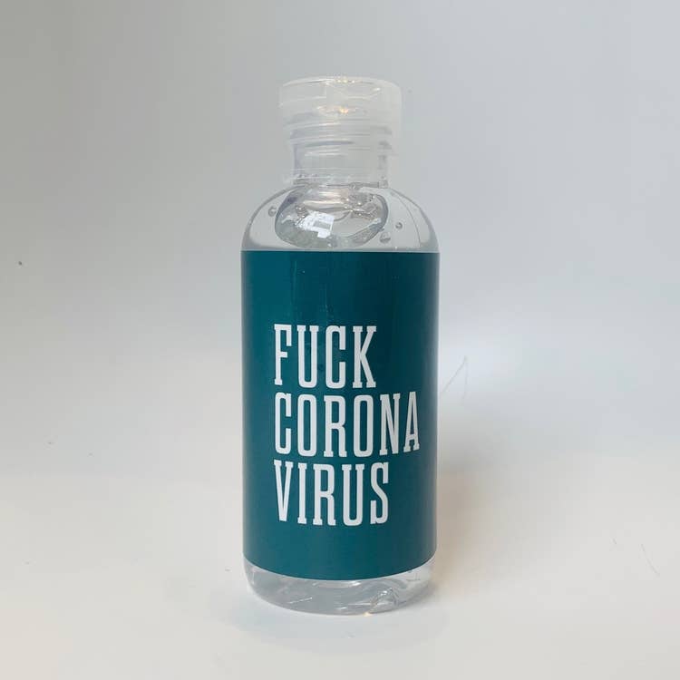 Fuck Coronavirus 4oz Hand Sanitizer