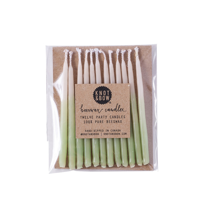 Beeswax Birthday Candles