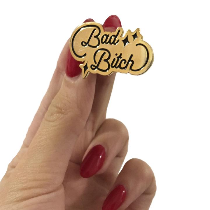 Bad Bitch Enamel Pin