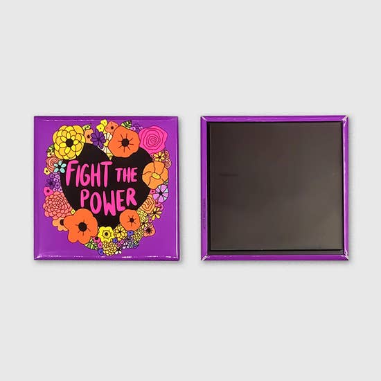 Fight the Power Oversized Magnet
