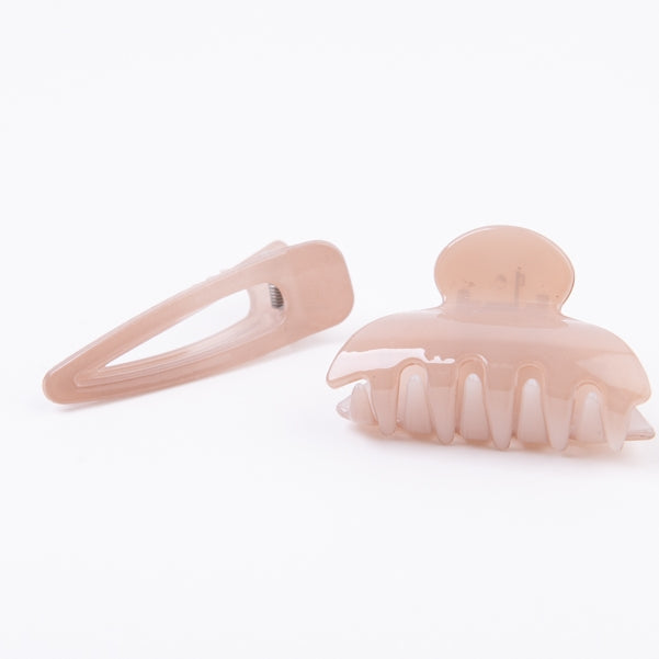 Neutral Hair Clip Set