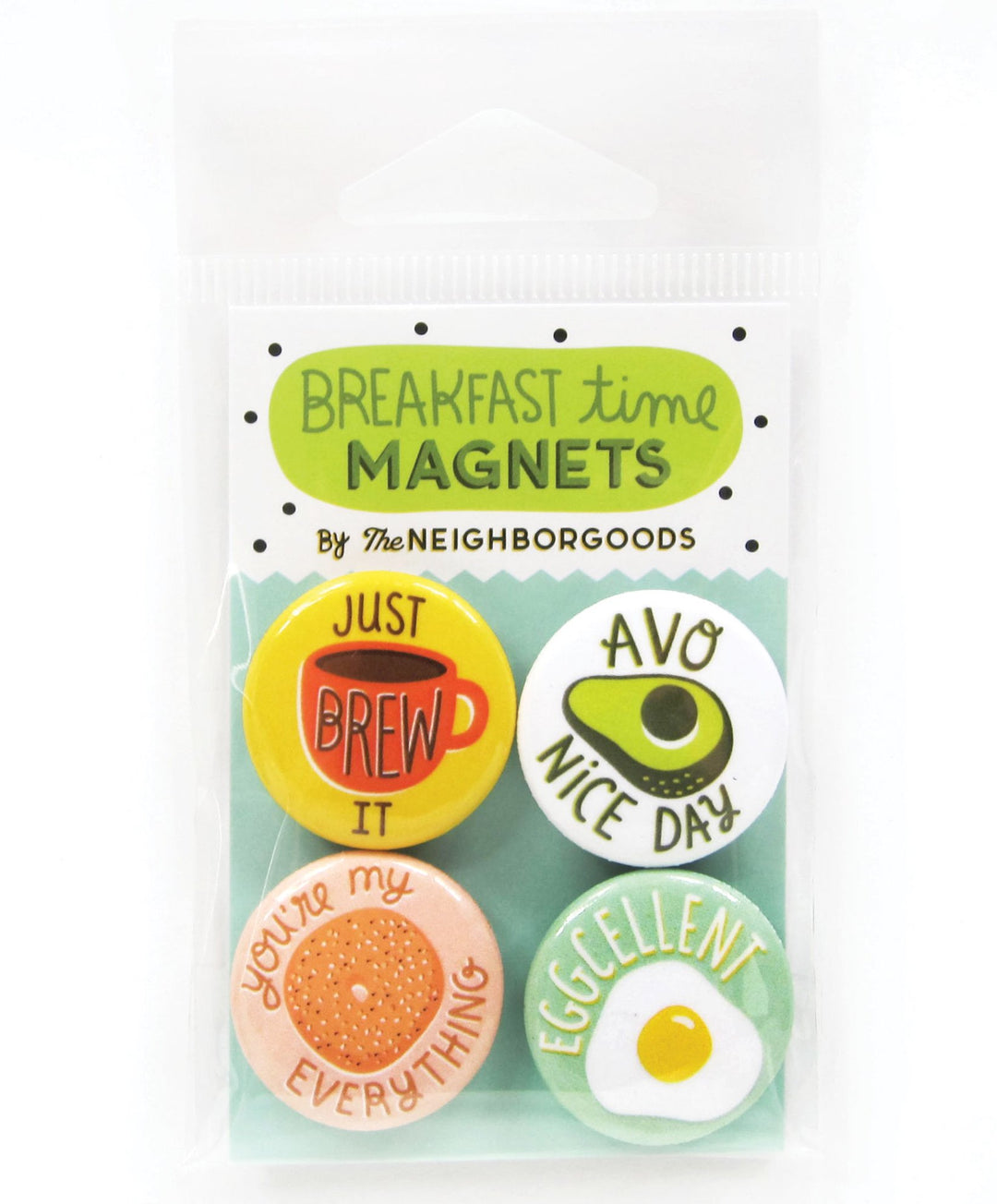 Breakfast Time Mini Magnet Set