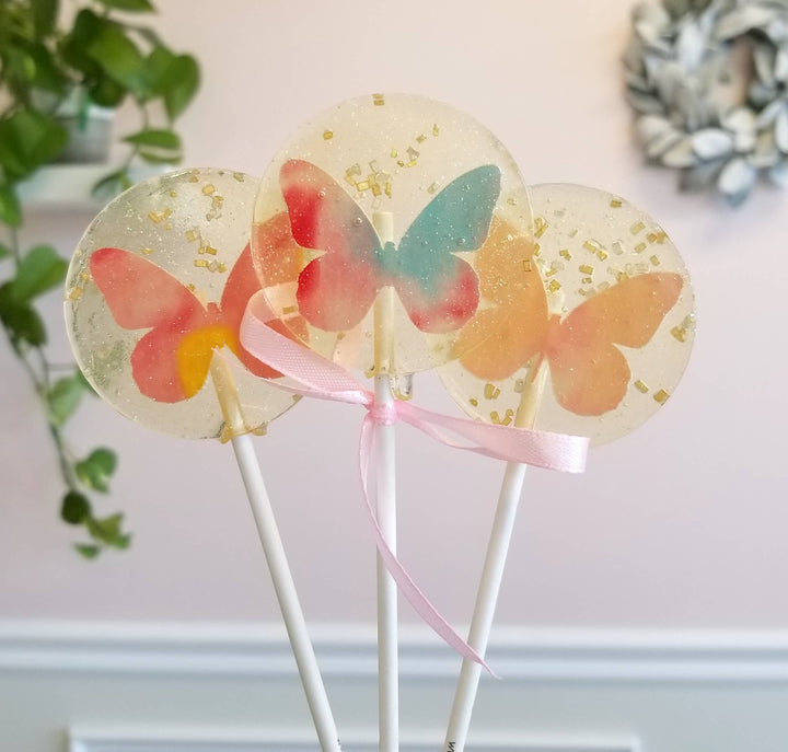 Guava Butterfly Spring Lollipop