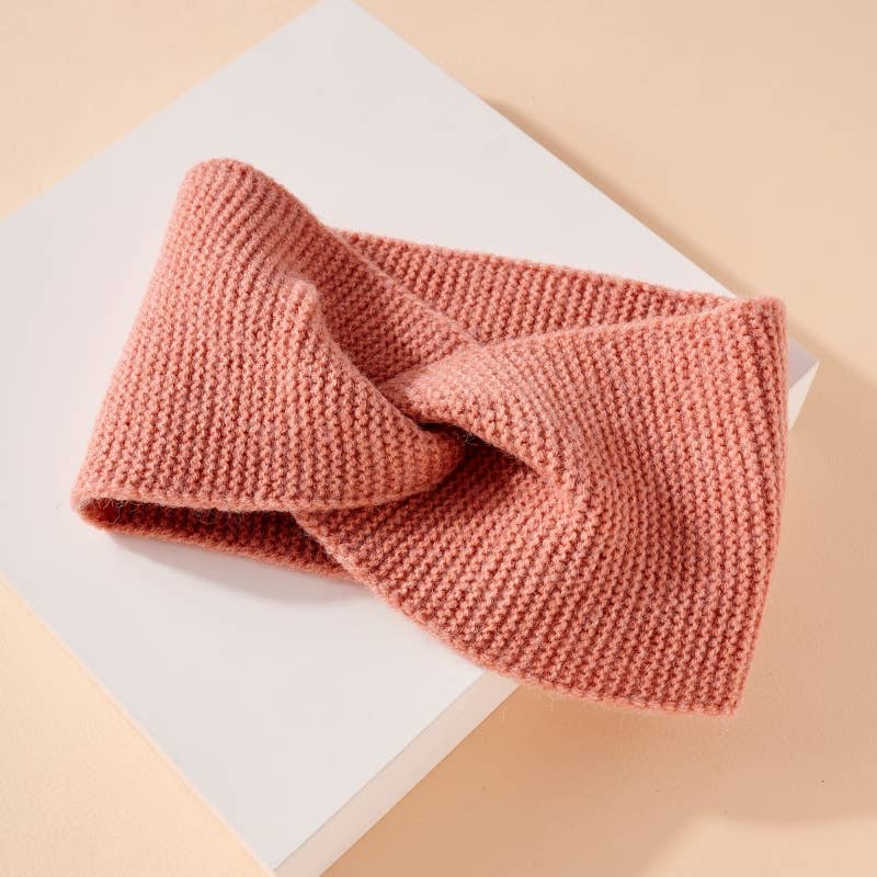 Fuzzy Soft Knit Headwrap