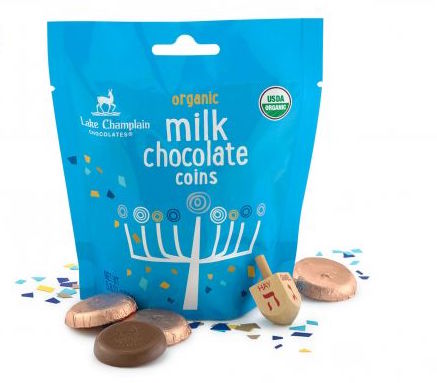 Hanukkah Gelt Milk Chocolate Coins